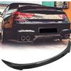 TGFOF Spoiler posteriore in fibra di carbonio adatto per BMW serie 6 M6 F06 F12 640i 650i berlina 2012-2016 coperchio spoiler ala labbro accessori auto