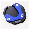 ZEXDDI Piedino di estensione CNC per cavalletto per moto, per Honda X-ADV 750, NC750X, NC750 X, Hornet CB750, Transalp XL750, colore blu