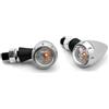 BARRACUDAMOTO BARRACUDA COPPIA FRECCE S-LED 3 B-LUX MOTO COLORE ARGENTO