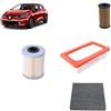 OP Kit tagliando 4 filtri compatibile con Renault clio v 1.5 BLUE DCI 115 Gasolio 2019+