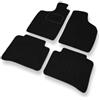 Mossa Tappetini adatti per Nissan Navara D22 Pick-Up 1997-2005 4 pz. nero S