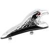 Akozon Parafango Decor, Universale Moto Parafango Anteriore Decorazione Ornamento Eagle Head Statua Aquila emblema Motorrad Moto Parafango Ornamenti Goldwing anteriore parafango Aquile testa