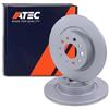 ATEC Germany 2x Dischi freno posteriori Ø 264 mm completamente | Compatibile con: FIAT 500L, TIPO Kombi, TIPO Schrägheck, TIPO Stufenheck