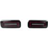 XFYESL fari posteriori auto 1 paio di luci posteriori a LED per Suzuki Jimny JB43 2007-2017 luci di marcia posteriori a LED + freno + indicatore di direzione dinamico Turn Luce(Black Clear Face)