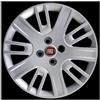 Rixto Kit di 4 copricerchi adattabili - per FIAT DOBLO' Restyling modello 2006 (LOGO ROSSO) - diametro 15 - non originali