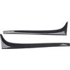 ELAYARD Spoiler Posteriore per Auto Golf 7 Ala Laterale in ABS Effetto Carbonio Set 2 Pezzi Accessori Decorativi per Personalizzazione Veicolo