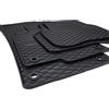 kfz-premiumteile24 Tappetini in gomma di alta qualità, compatibili con Golf 5, 1 K, Golf 6, 5 K, Jetta Scirocco III, per tutte le stagioni, gomito girevole, ovale, 100% su misura