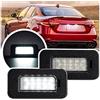 NSLUMO Luce targa LED compatibile con Alfa Romoe Giulia 2016-2022 Alfa Romeo Stelvio 2017-2022 Luce targa 2 PZ