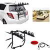 farbrothersonline COMPATIBILE CON DACIA LOGAN MCV dal 2013 in poi PORTABICI POSTERIORE AUTO PER PORTARE 3 BICI PORTABICICLETTE MENABO CON 3 POSTAZIONI IN ACCIAIO E REGOLAZIONI MAX 45KG