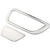 DZSYBUIGB Decorazione Interni Auto Modanature Car Styling Guanti Box Maniglia Fibbia Copertura Vano Portaoggetti Trim Adesivo per Ford per Focus 4 per MK4 2019 2020 2021 2022 LHD(Argento)
