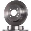 Bosch 2x BOSCH Disco freno Posteriore Ø262mm Altezza: 44mm Spessore: 10mm Cerchio foro-Ø: 100mm pieno 0 986 479 A44 Compatibilità con HYUNDAI i20 Hatchback GB, IB, KIA RIO III UB