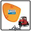 Piaggio TRASPARENTE GEMMA PLASTICA VETRINO FRECCIA INDICATORE DI DIREZIONE ANTERIORE DESTRA DX PER PIAGGIO APE 50 ORIGINALE PIAGGIO 294146
