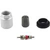 Shiwaki Kit Di Guarnizioni Per Cappucci A Corona Del Kit Di Valvole Di Pressione Del Pneumatico TPMS Da 4 Pezzi