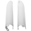 HGCXBYAP Cubierta Protectora De Freno Disco Adatto per Honda CRF CR 125 250 450 RX RX CRF250 CRF450 CR125 1993-2018 Protezione forcella anteriore Copertura telaio tubo forcella(WHITE)