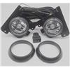 NCTPICLC Faretti Fendinebbia Per Suzuki Per ESCUDO 2000 Per TRACKER 2001-2009 Per VITARA 1998-2007 Kit Aggiornamento Fari Fendinebbia Anteriori Con Lampadina H3 Fendinebbia Auto