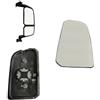 Generico Piastra specchio Vetro retrovisore Dx Compatibile con Iveco Stralis AS S-WAY X-WAY 2019 5802499014-500086750