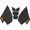 LOTFI Adesivo for serbatoio moto adatto for KTM RC 390 Protezione for serbatoio olio Antiscivolo Manopole for serbatoio Decalcomanie for adesivi (Size : 7)