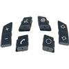 NLNNBCKVDV Interruttore A Pulsante Sul Volante Per Serie 1 3 E90 E92 E93 M3 E81 E82 E87 E88 X1 E84(B Model Black)