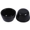 Fydun Tappo Tenuta Faro Anteriore, 80mm Coperchio Parapolvere Con Guarnizione In Gomma Impermeabile Per Faro LED Retrofit Lavoro (Nero)