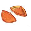AER MOTO SPARE PARTS COPPIA PLASTICHE GEMME ARANCIO FRECCE ANTERIORE FREE 50