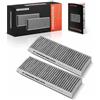 Frankberg 2x Filtro Aria Cabina Filtro Abitacolo Compatibile con Corsa F P2JO 208 II UB UJ UP UW 2008 II UC UD UJ UR US UY DS3 Crossback UC UJ UR Replace# 933178