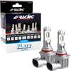 Simoni Racing ZR2 Led Conversion ILuz, Lampadine HIR2 a LED per Auto, 6500K luce Bianca