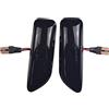 Hacreyatu 2 Pz Indicatore di direzione a LED per Volvo XC90 S80 XC70 V70 S60 2001-2009 (Nero)