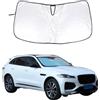 DIYUCAR Parasole per parabrezza interno auto, pieghevole, blocca i raggi UV, compatibile con Jaguar F-PACE X761 2023