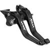CXEPI Moto Leve Freno e Frizione in alluminio Regolabile per XMAX 125 2018-2022,X-MAX 125 TECH MAX 2023-2025 XMAX 300 2017-2022,X-MAX 300 TECH MAX 2023-2025