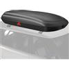 COSTWAY Box da Tetto per Auto XL, Baule Tetto Universale Rigido Impermeabile Super Resistente in Fibra Carbonio e Metallo, Portapacchi per Auto con Chiavi, Capacità 75 kg (201 x 79 x 38 cm)