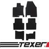 Car Mat Co TEXER Tappetini in tessuto, adatti per Nissan Qashqai I +2, anno di costruzione 2008-2013 Basic