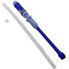 Othmro Pompa Elettrica Multiuso per Trasferimento di Carburante Liquido, Pompa Sifone in Plastica,Pompa a Mano, Estrattore di Olio Elettrico, Blu 1 Pezzo