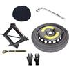 D'ANGELO 1988 Kit Ruotino di Scorta 19 compatibile con Mercedes EQV 447 con Cric, Chiave, Guanti e Sacca