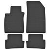 Wielganizator Tappetini in gomma compatibili con Renault Clio IV, set, SOLIDTREAD | Compatibile con: Renault Clio IV (2012-2020)