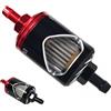 Generisch Filtro olio ad alte prestazioni per moto - Filtro olio ad alto flusso - Filtro olio motore in lega vetro Perspective ad alto flusso e nucleo in acciaio inox per moto