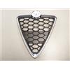 Car Passion Griglia Compatibile con Alfa Romeo Giulietta Scudo Mascherina Paraurti Anteriore B-Tech Nido D'ape Nero Brunito Sportivo (Argento Satinato)