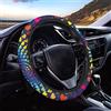 Dolyues Coprivolanti con Stampa Swirl Arcobaleno Love Heart per Donne Uomini, Misura Universale 37-38, Accessorio Protettivo per Interni per Auto SUV Furgone Camion