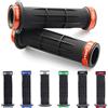 Area1 Manopole del manubrio compatibile con RX 125, SX125, RX50, SX 50 Factory,(stripe/rosso)