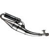 Leovince HAND MADE TT BLACK FULL SYSTEM, ALUMINIUM E-Approved for MALAGUTI F12 PHANTOM air/liquid cooled (1994-1998) | 4051B