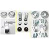 Generico Kit Assetto per Panda 4x4 141 dal 1986>2003 con 2 Spessori Anteriori mm.30 Molle Stabilizzatrici Posteriori Solo per 4x4 Distanziali mm.20 Ruote Anteriori e Posteriori FT30 + 0305 - STK87