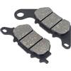 VSESTCDPB Pastiglie Freno Anteriori Posteriori Per Y&amaha X-MAX 125 X-Max 250 2018-2022 X-Max 300 X-Max 125 X-Max 300 ABS Per Tech Max 2019-2022 Parti del motociclo(1 coppia posteriore)