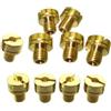 DXHSLH 10 pezzi getto principale M5 for carburatore Mikuni #155 160 170 175 180 185 190 195 200 205 getti principali Pil-ot Carb