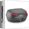 MOTOTOPGUN givi bauletto e455n monolock simply iv nero 45 lt + attacco compatibile con yamaha cignus x 125 2004 2005 2006 MOTOTOPGUN e455n + sr354