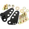 TCMI Kit di abbassamento posteriore regolabile da 2,5 a 5,1 cm, adatto per Harley Davidson Touring Street Glide, Ultra Glide, Electra Glide, Road Glide 2002-2016
