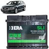 Generico Batteria 60Ah per Audi A3 8P 1.8 TFSI benzina 2003-2013