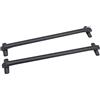 Taozhiyy 2 barre portapacchi universali, in alluminio, portatutto con serratura, portata 75 kg, barre trasversali per portabici, box da tetto o come porta sci