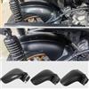 WOOGA moto parafango posteriore parafango parafango ruota Hugger paraspruzzi copertura for YA&MA&HA XMAX300 X-MAX-300 Accessori 2017 2018 2019 2020 2021 2022 2023 2024 (Nero opaco)