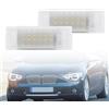 Ayikeiy Set di 2 luci LED per porta di benvenuto illuminazione per porte compatibili con BMW F20 F21 F22 F30 F31 F34 F32 F33 F36 F10 F11 F01 F02 F03 X1 X4 X5 X6