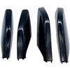 KUVIEZ Barre Portatutto Auto Portapacchi Copertura Portapacchi Rail End Borsette Parti Ricambio Per Toyota Per Land Per Cruiser Per Prado 120 FJ120 2003-2009 LC120 Barre Portatutto Portapacchi(1set 4pcs)