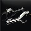 JMOLXURI Leva Freno Leve Frizione Per Piaggio Per NRG Per Liberty 125 Per Leader Per RST Per Liberty 50 4T Per RST Per PTT (E) CNC Scooter Leve Freno Anteriore Disco Posteriore Tamburo Moto Freno Frizione(Long